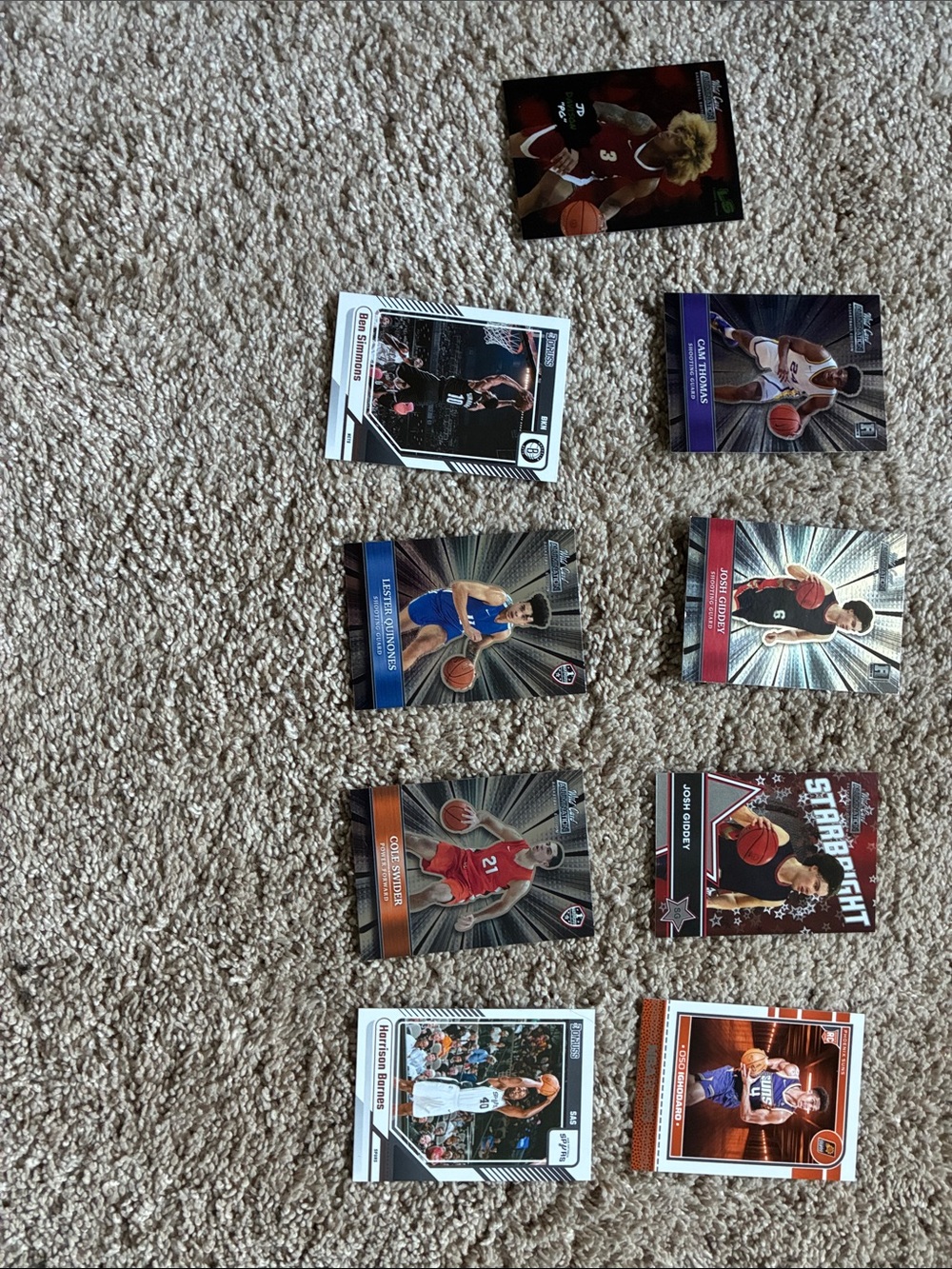 Sports Trading Card Lot - Basketball Cards (Multi-Color)